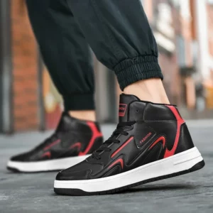Big Size 36-47 Casual Shoes for Men Comfortable High Top Walking Sneakers Appliques Unisex Platform Sneakers Skateboarding Shoes - Image 5