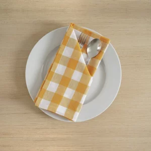 Set Of 6/12/24 40x40cm Tablecloth Napkins, Durable Polyester Thickened Pads, Reusable Kitchen, Dining, Holiday Decorations - Image 8