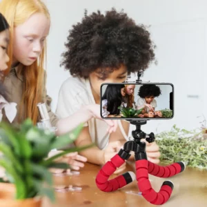 Selens Tripod Flexible Sponge Octopus Adjustable Mini Camera Tripod For Phone Holder Clip Stand For IPhone Xiaomi Huawei Ipad - Image 6