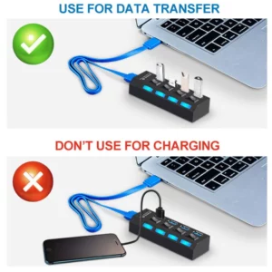 USB 3.0 Hub USB HUB Splitter Multi USB 3.0 Hub Multiple 4/7 Port Hub Splitter With Power Adapter Computer Accessories Hub For PC - Image 5