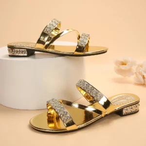 2023 Summer New Line Flat Bottom Slippers Women's Square Head Snake Pattern Transparent Belt Slippers - Image 3