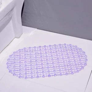 Hot PVC Anti-skid Bath Mats Soft Anti-slip Shower Mat Massage Mat with Suction Cup Non-slip Bathtu Bath Mat Bathroom Accessories - Image 5