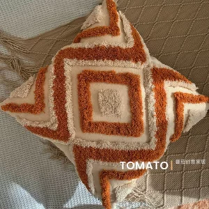 Bohemian Pillow Cushion Cover Geometry Embroidered Tassel EmbroideryLong Pillowcase Living Room Sofa Home Decor Customized - Image 5