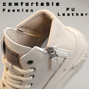 2024 New Women Sneakers Luxury Fashion High Top Women Boots Platform Casual Shoes Outdoor Running Shoes for Women Tenis De Mujer - Image 5