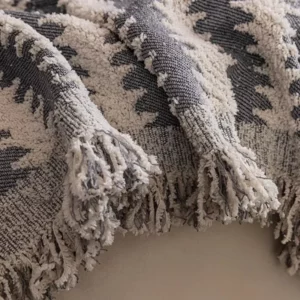 Thicken Chenille Blanket Classic Black Stripe Sofa Blanket Summer Couch Non Slip Blanket Office Nap Shawl Cushion Sofa Covers 담요 - Image 3