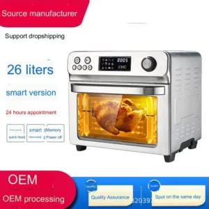 hot sale 26l Liter 1700w Factory Price Healthy Digital Air Fryer The Power 360 Digital Manual Air Fryer Oven - Image 4