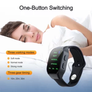 EMS Sleep Aid Watch Microcurrent Pulse Sleeping Anti-anxiety Insomnia Hypnosis Device Fast Sleep Rest Wristband Watch Relief - Image 4