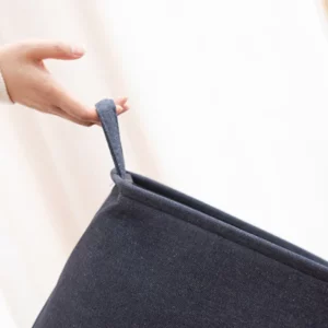 Jute Cloth Art Dirty Clothes Collection Basket Light Luxury Home Bathroom Foldable Laundry Basket Large Capacity Storage - Image 4