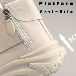2024 New Women Sneakers Luxury Fashion High Top Women Boots Platform Casual Shoes Outdoor Running Shoes for Women Tenis De Mujer - Image 6