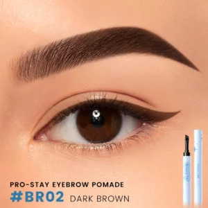 FOCALLURE 3D Eyebrow Gel Cream 2 In 1 Eyeliner Pencil 3 Colors Waterproof Long-lasting Eyebrow Pomade Enhancers Makeup Cosmetics - Image 6