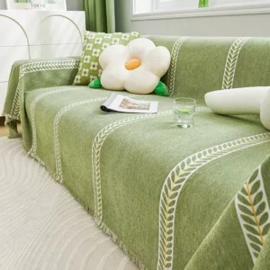 Chenille Sofa Towel Blanket Sectional Sofa Cover Universal Anti-cat Scratch Slipcovers Couch Towel Cover Sofa Blankets - Image 6