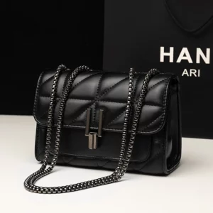 Women Luxury Designer genuine Bags Leather Chain Women Handbags Shoulder Female bag New Casual Fashion Ladies Messenger Bags - Image 1