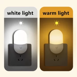 Bedside Lamp Night light EU US Plug LED Night Light AC220V Bedroom Lamp Gift for Children Cute Night Lamp For Corridor WC - Image 4