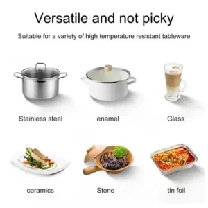 Electric Food Warming Tray Food Warming Tray Long Lasting Warming Plates Fast Heating Food Warmer Tray for Home Dinner Plate - Image 6