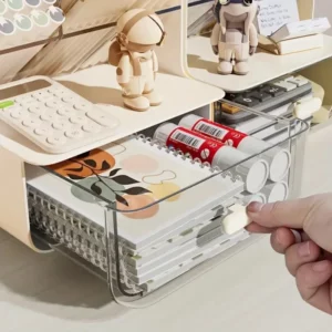 Multi-Layer Pen Holder Large Capacity Organizers Slanted Insert Desk Organizer Storage Box Accessories Office School Supplies - Image 5