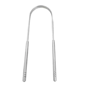 1Pcs Stainless Steel Tongue Scraper U-shaped Metal Fresh Breath Cleaning Coated Tongue Toothbrush Oral Hygiene Care Tools - Image 4