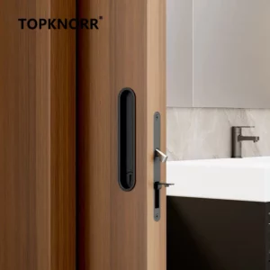 Latest Pocket Door Sliding Door Lock Room Sliding Doors for Interior Locks Fittings Bathroom Slide Hardware Invisible Entry Hook - Image 3