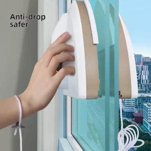 NEW Magnetic Glass Window Cleaning Tool Water Discharge Double-layer Wiper Household Special Window Cleaner For Home - Image 4