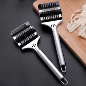 Manual Noodle Cutter Rolling Stainless Steel Spaghetti Maker Pressing Pasta Machine Shallot Knife Kitchen Cooking Accessories - Image 3
