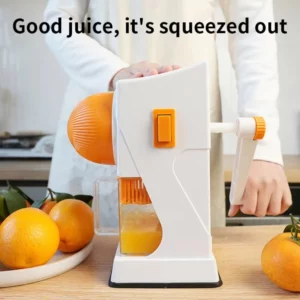 2024 New Portable Hand-cranked Orange Juicer ABS Material Is Easy to Clean and No Noise Interference Household Manual Juicers - Image 4