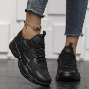 Sneakers Women Shoes Women lightweight mesh breathable versatile casual shoes black sneakers for men and women - Image 5