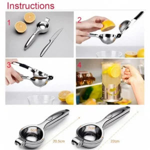 New Stainless Steel Household Fruit Lemon Manual Juicer Citrus Orange Hand Squeezer Press Machine Durable Kitchen Tool - Image 5