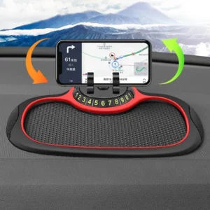 Multi-Functional Car Anti-Slip Mat Auto Phone Holder Non Slip Sticky Anti Slide Dash Phone Mount Silicone Dashboard Car Pad Mat - Image 3