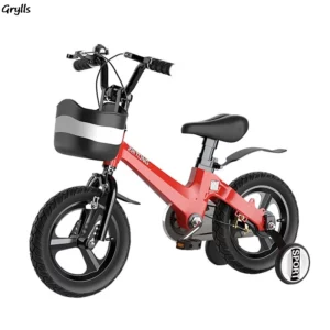 Grylls Kids Bike Boys Magnesium 3-6-7-10 Year Old Girls Bike New Baby CuHK Bike Pedal Bike With Training Wheels Hot New - Image 6