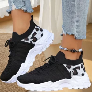 Summer Women Casual Shoes High-quality Breathable Sports Shoes Thick Soled Ankle Boots Zapatillas De Mujer 2025 New White Shoes - Image 3