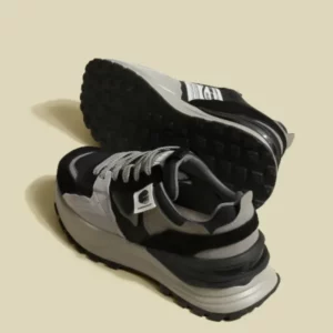 Leisure Sports Shoes Leather Breathable Sport Women Flat Shoes with Straps Autumn and Winter Dad Shoe Soft Soled - Image 4