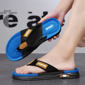 Men Slippers Summer New 2024 Slides Flip Flops Indoor Outdoor Walking Casual Beach Shoes Flat Sandals Mens Shoes - Image 4