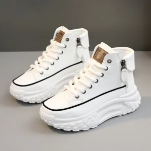 2024 New Women Sneakers Luxury Fashion High Top Women Boots Platform Casual Shoes Outdoor Running Shoes for Women Tenis De Mujer - Image 1