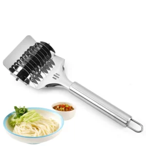 Manual Noodle Cutter Rolling Stainless Steel Spaghetti Maker Pressing Pasta Machine Shallot Knife Kitchen Cooking Accessories - Image 5