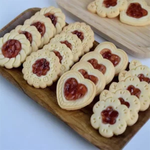 New Jam Sandwich Flowers Cookie Cutter 3D Christmas Biscuit Mould Pressable Fondant Stamp New Year Cake Decor Baking Supplies - Image 2