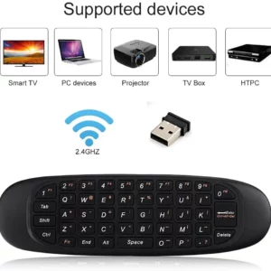 Universal TV Remote Control With Infrared learning Air Mouse W1 Fly Air Mouse Wireless Keyboard For Android TV Box Smart TV - Image 4