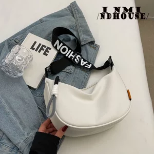 Nylon Hobos Crossbody Bags Solid Casual Zipper Women's Bags 2024 Fashion High Capacity Solid Color Single Shoulder Totes Bag - Image 2