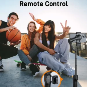 hohem Official V3 Smartphone Stabilizer Ai Face Tracking 3-Axis Phone Gimbal Built-in Selfie Stick Portable iPhone16/Samsung - Image 3