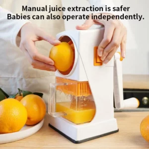 2024 New Portable Hand-cranked Orange Juicer ABS Material Is Easy to Clean and No Noise Interference Household Manual Juicers - Image 3