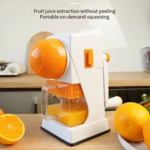 2024 New Portable Hand-cranked Orange Juicer ABS Material Is Easy to Clean and No Noise Interference Household Manual Juicers - Image 5