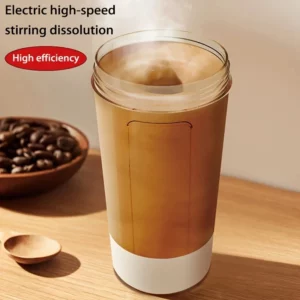 Xiaomi Self-Stirring Shaker Cup USB Charging Shaker Cup for Protein Shake Meal Replacement Shake Portable Sport Mixing Cup 450ml - Image 5