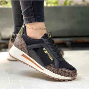 2024 Spring Large Wedge Casual Fashion Comfortable Women's Shoes Outdoor Versatile Lightweight Sports Women's Vulcanized Shoes - Image 3