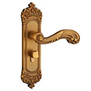 Vintage Mute Bedroom Mortice Door Handle Security Lock Split Silent Lock Interior Door Furniture - Image 7