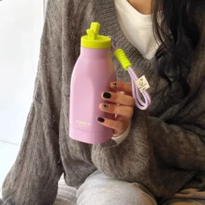 COMIKA Stainless Steel Insulated Cup Tumbler Coffee Cups Mug Travel Thermal Water Bottle Outdoor Water Cup Women Water - Image 3