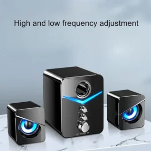 SADA Computer Speaker Home Desktop Computer Laptop Universal Small Speaker Wired Desktop Subwoofer Speaker - Image 6