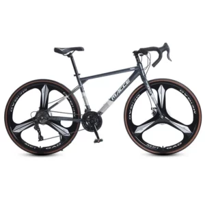 FJ Bend Handle High Carbon Steel Road Bike Outdoor Cycling Variable Speed Mountain Bikes Adult Off-road Bike 700C Outdoor Bikes - Image 5