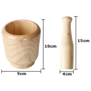 Mortar and Pestle Set Press Ginger Crusher Spices Grinding Garlic Mincer Herb Spice Masher Grinder Fresh Chopped Graters - Image 6