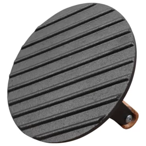 Cast Iron Flat Top Grill Hamburger Grinder with Wooden Handle Kitchen Heavy Flat Steak Weight/Bacon Press Hamburger Patty Maker - Image 5