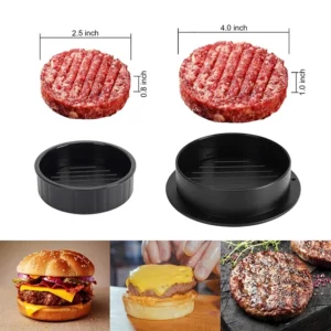 Manual Hamburger Meat Press Maker Rice Ball Mold Round Beef Grill Burger Press Patty Meatballs Maker Device Kitchen Accessories - Image 5
