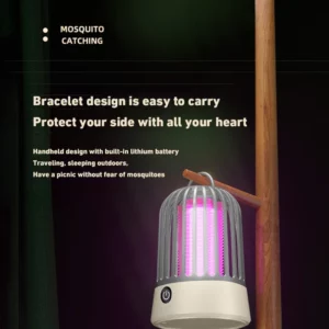 Xiaomi Rechargeable Electric Insect Zapper Light Non Toxic USB Insect Lamp Silent 360 Degree Wide Area For Camping Home Office - Image 3