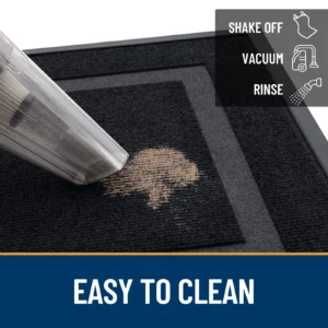 HAPIHAPPY New Waterproof Door Mat Entrance Nonslip Fade Resistant Door Mat Easy Clean Patio Porch Entryway Door Mat All-Season - Image 5